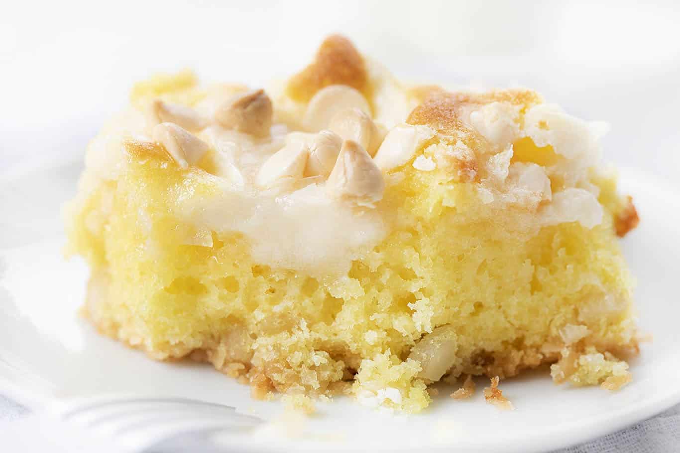 Lemon Earthquake Cake 1 Lemon Earthquake Cake